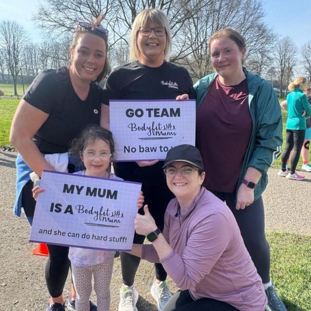 Rachel on her journey to completing her first 5K