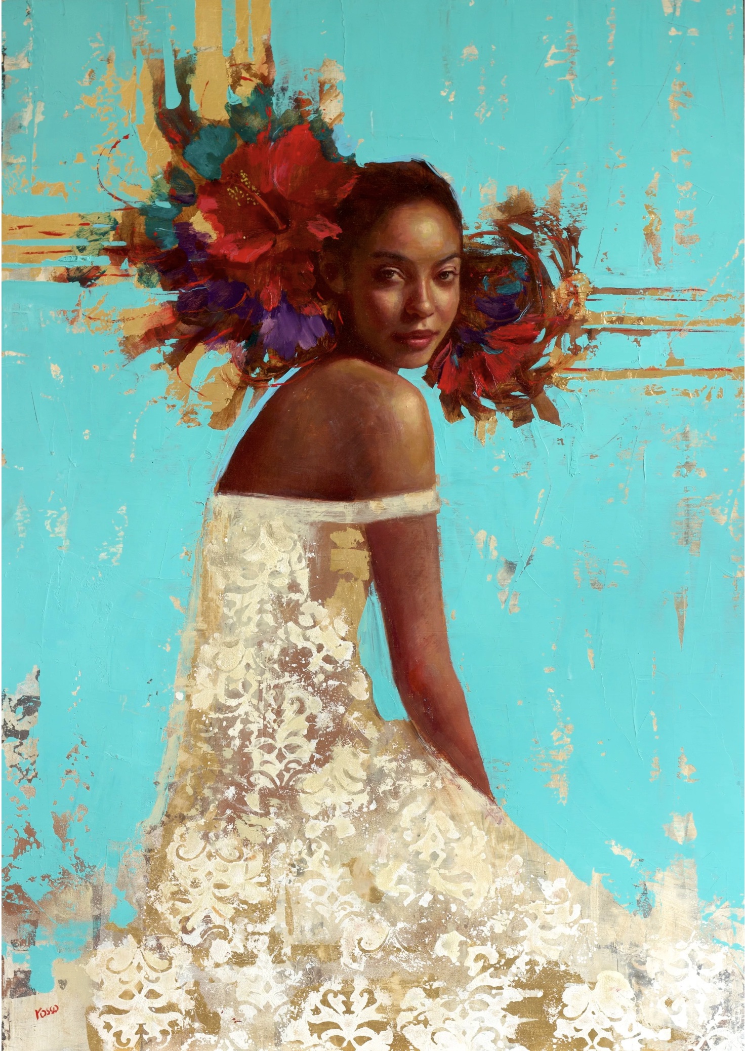 Oil painting by Rosso