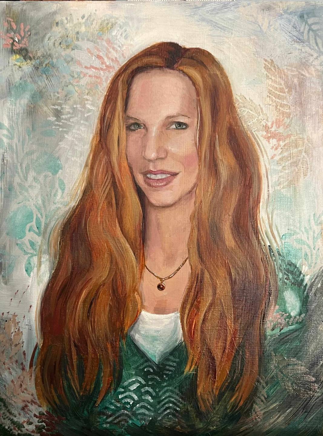 Painting by Malia Vrooman
