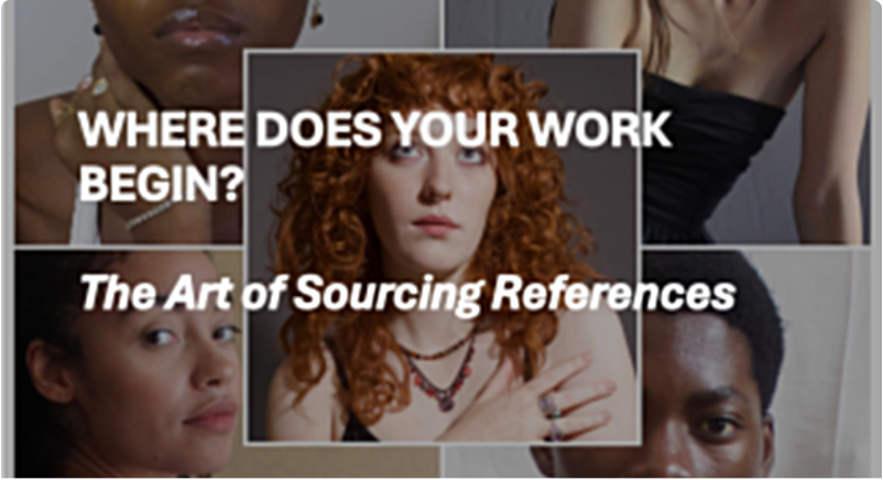 Sourcing Photos & Working with References