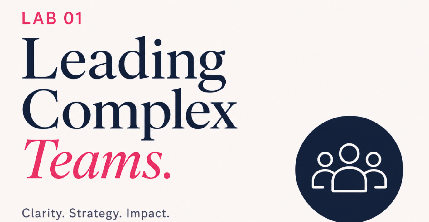 Leading Complex Teams Leadership Lab