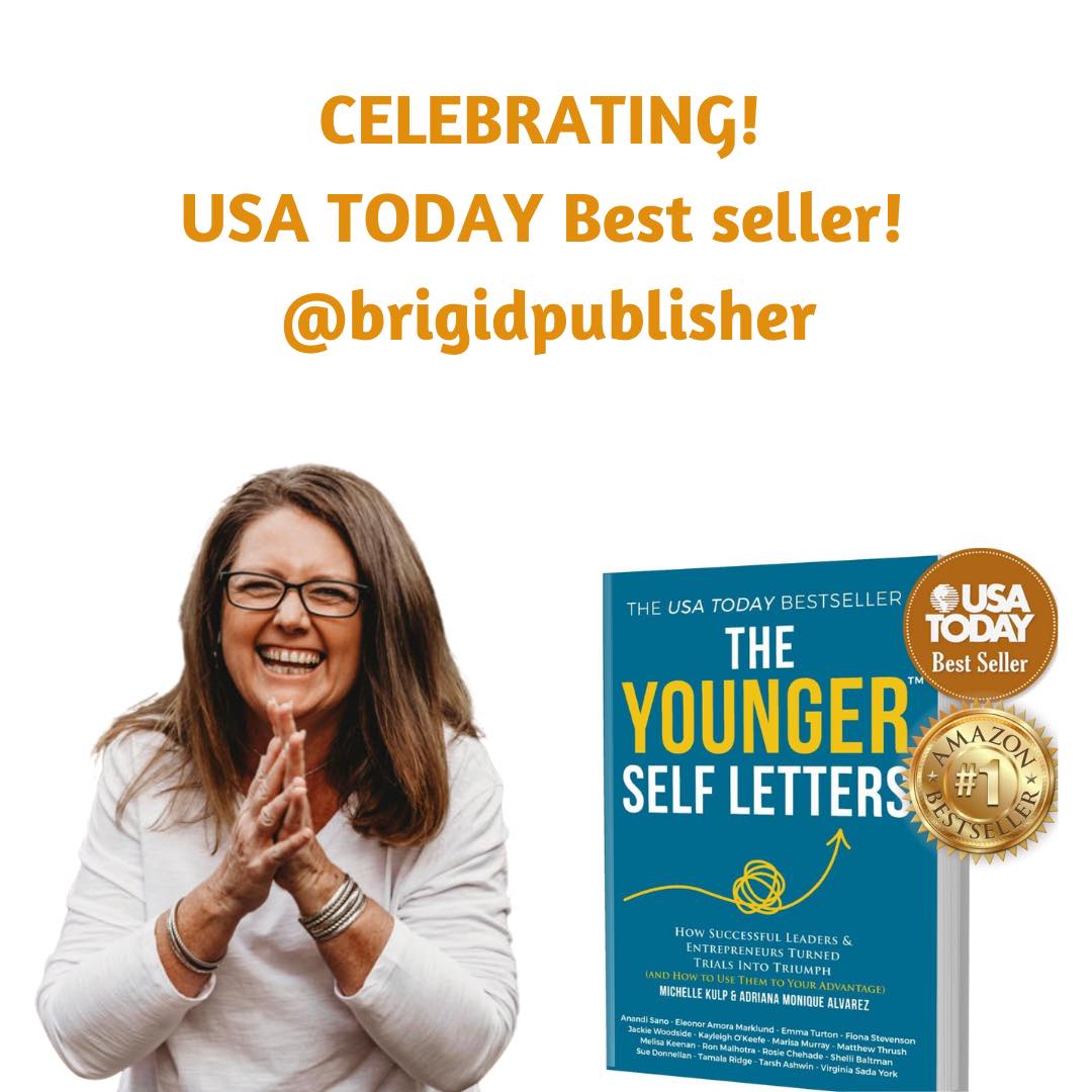 USA Today bestseller proof for The Younger Self Letters