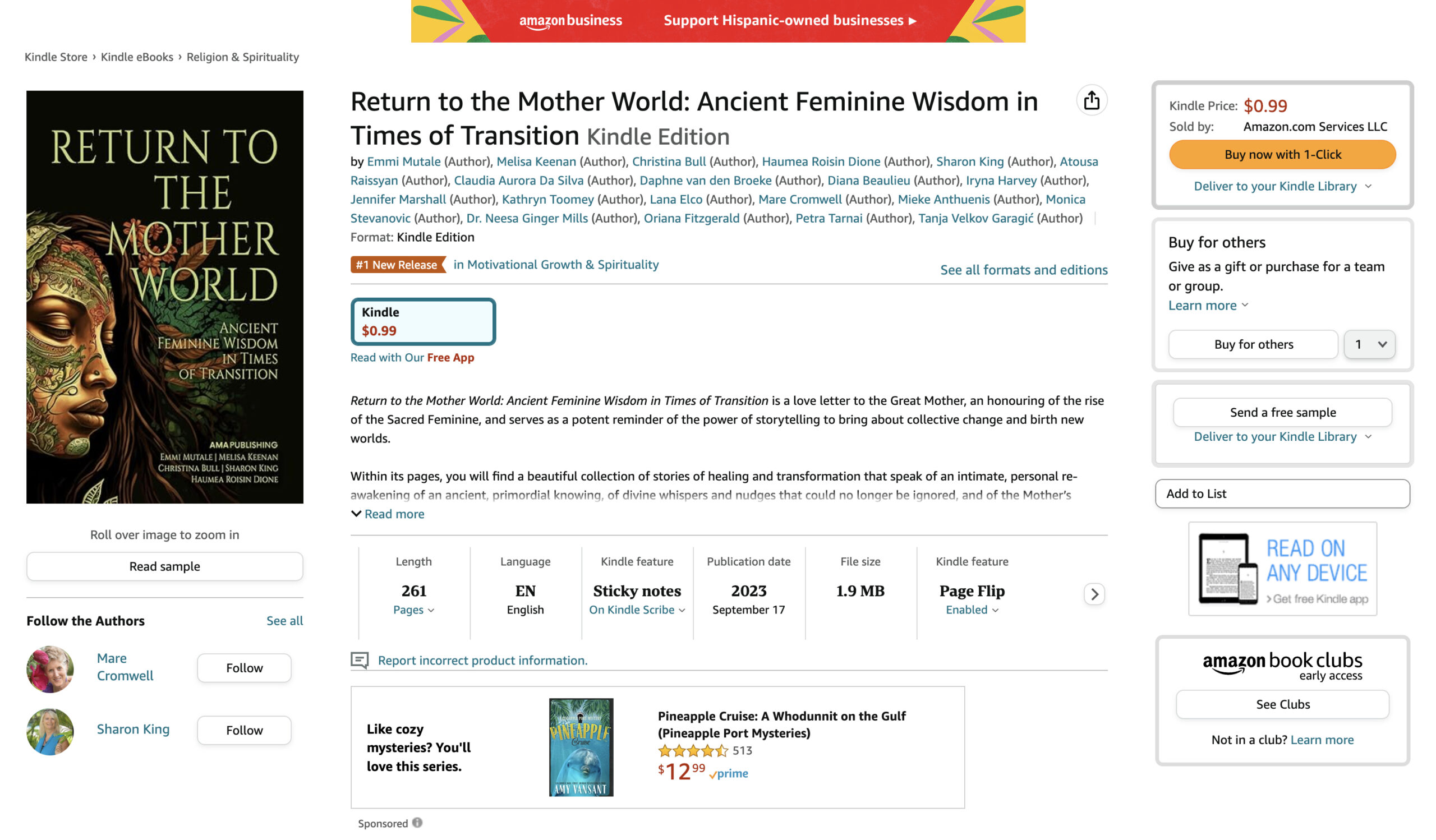 Return to the Mother World number one new release proof