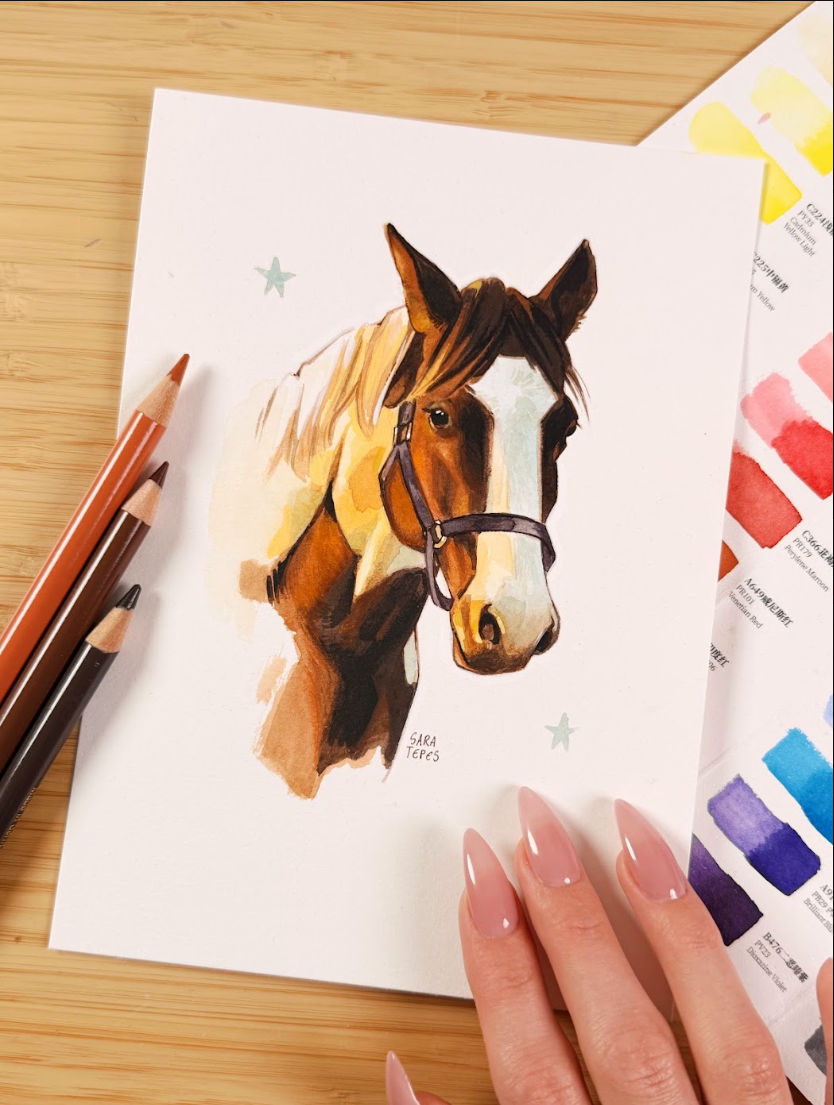 Painting Horses and Muscular Anatomy