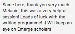 Community member feedback