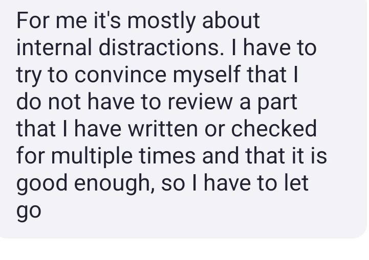 Community member feedback