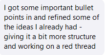 Community member feedback