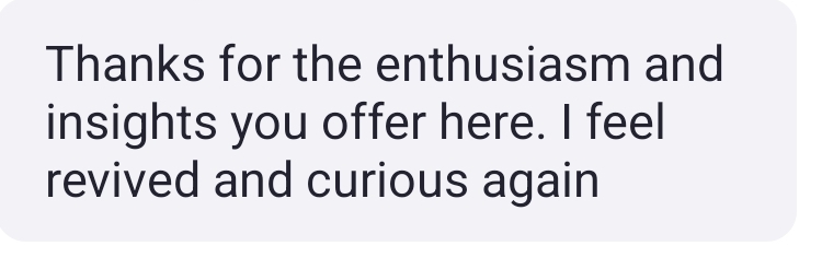 Community member feedback