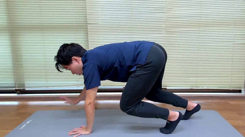 ベアウォークの実演