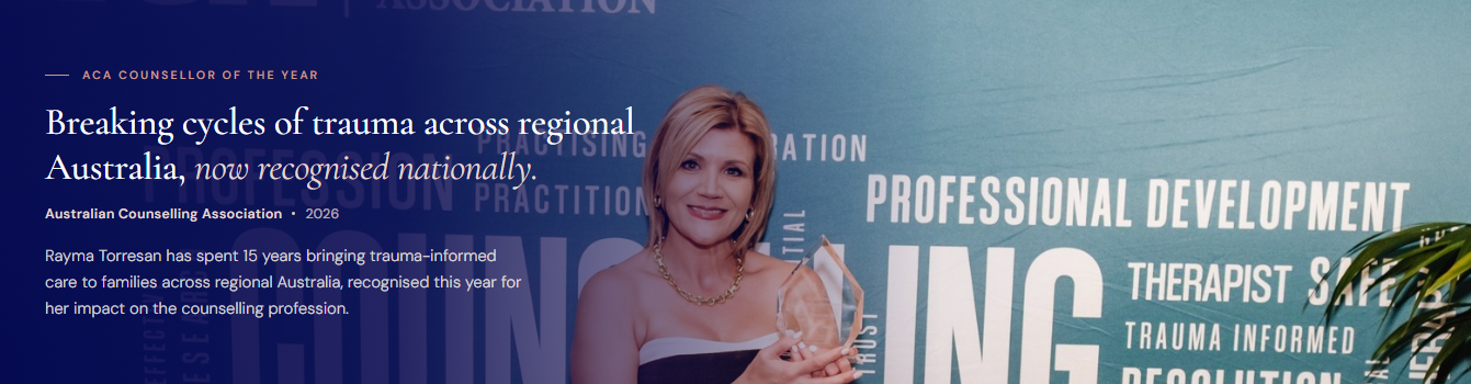 ACA Counsellor of the Year - Rayma Torresan