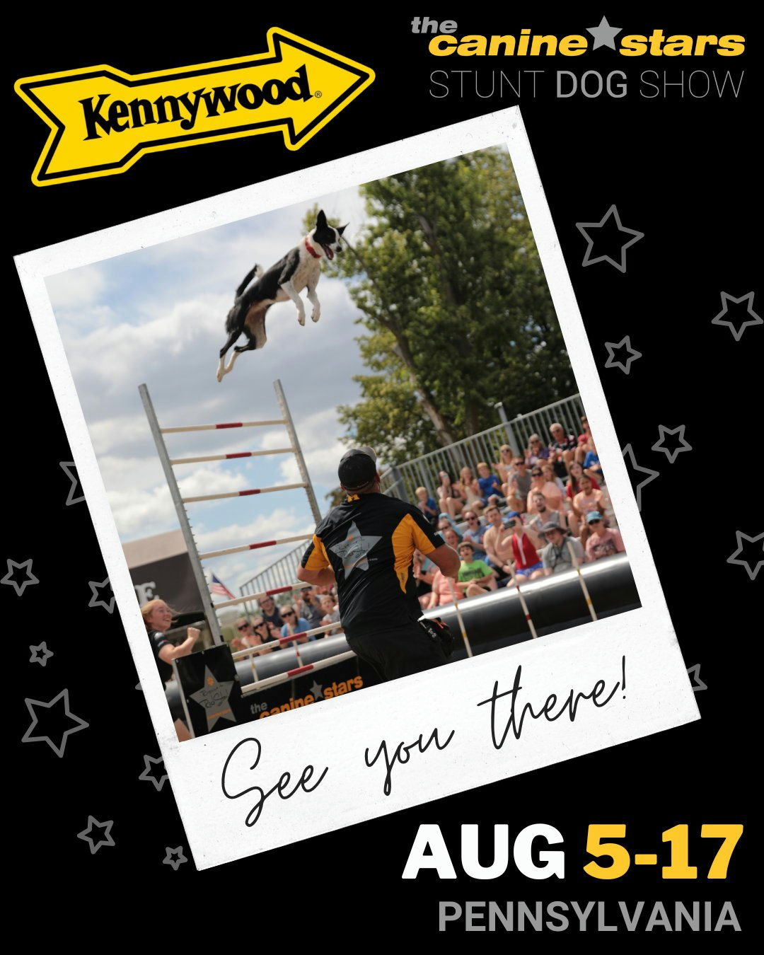 The Canine Stars at Kennywood in West Mifflin, PA