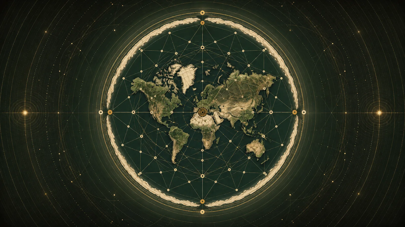 The ley line grids of Gaia