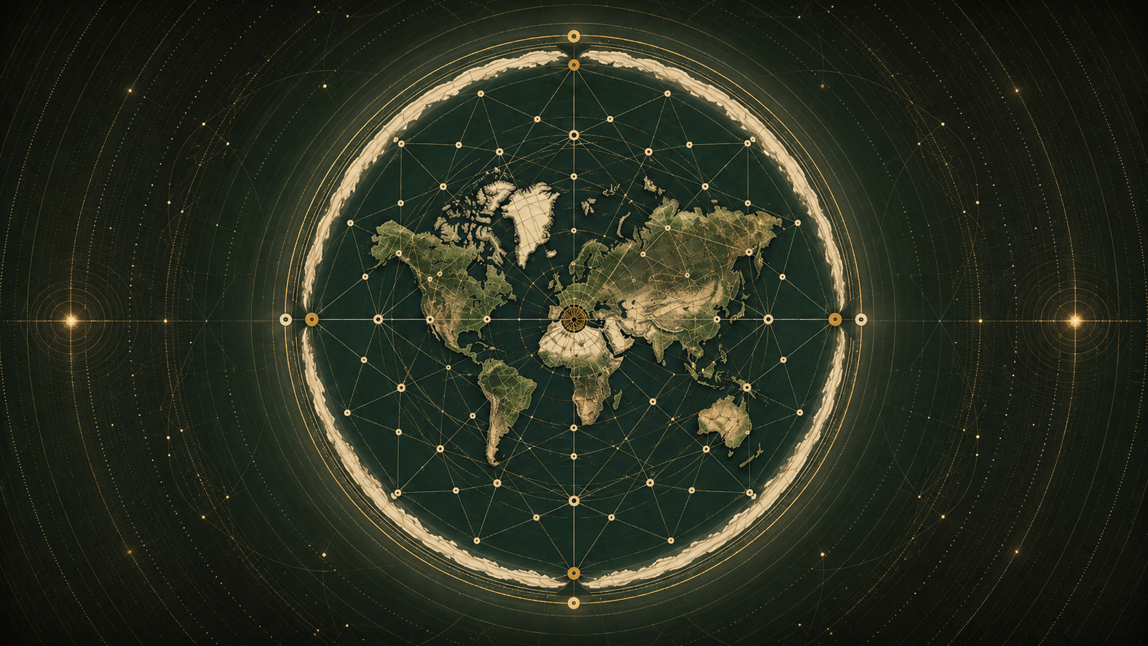 The ley line grids of Gaia