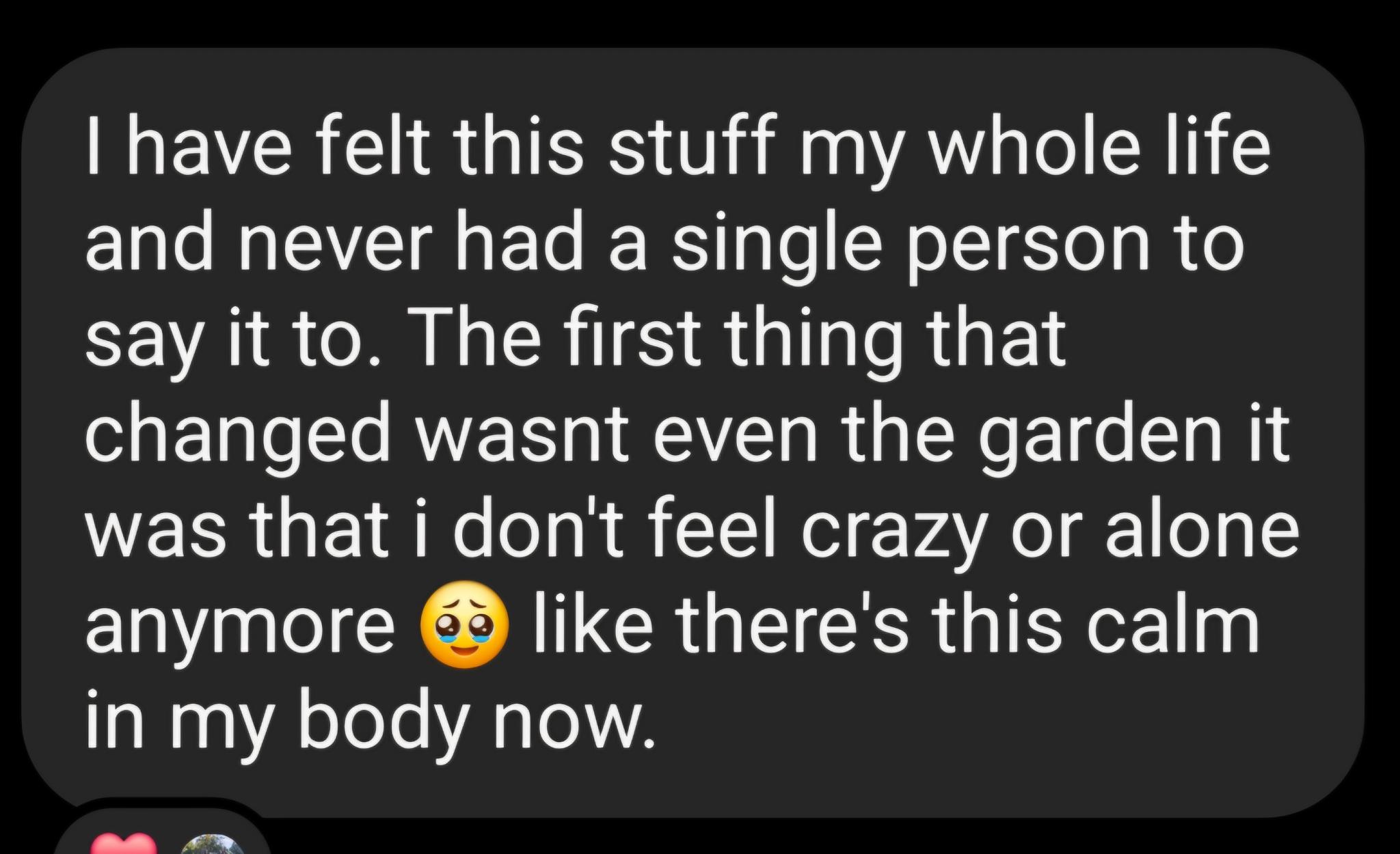 Message from a Frequency Gardener