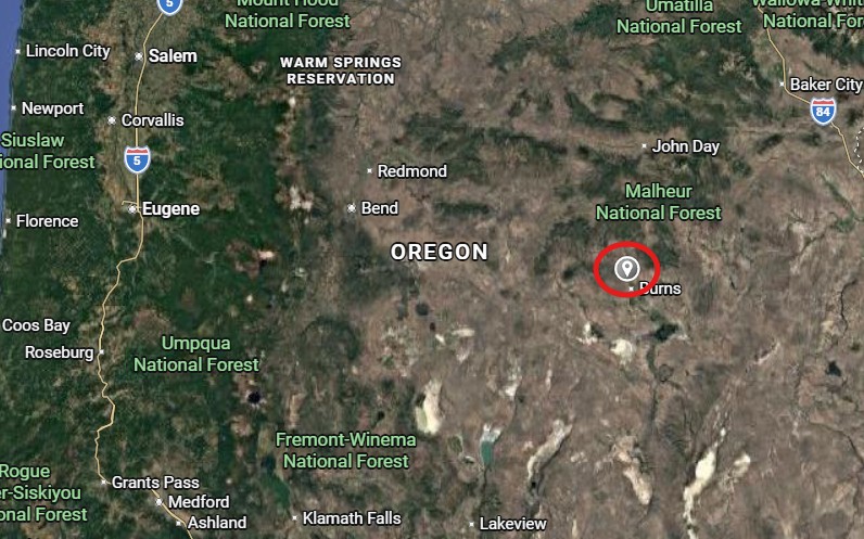 J.'s land, Southern Oregon