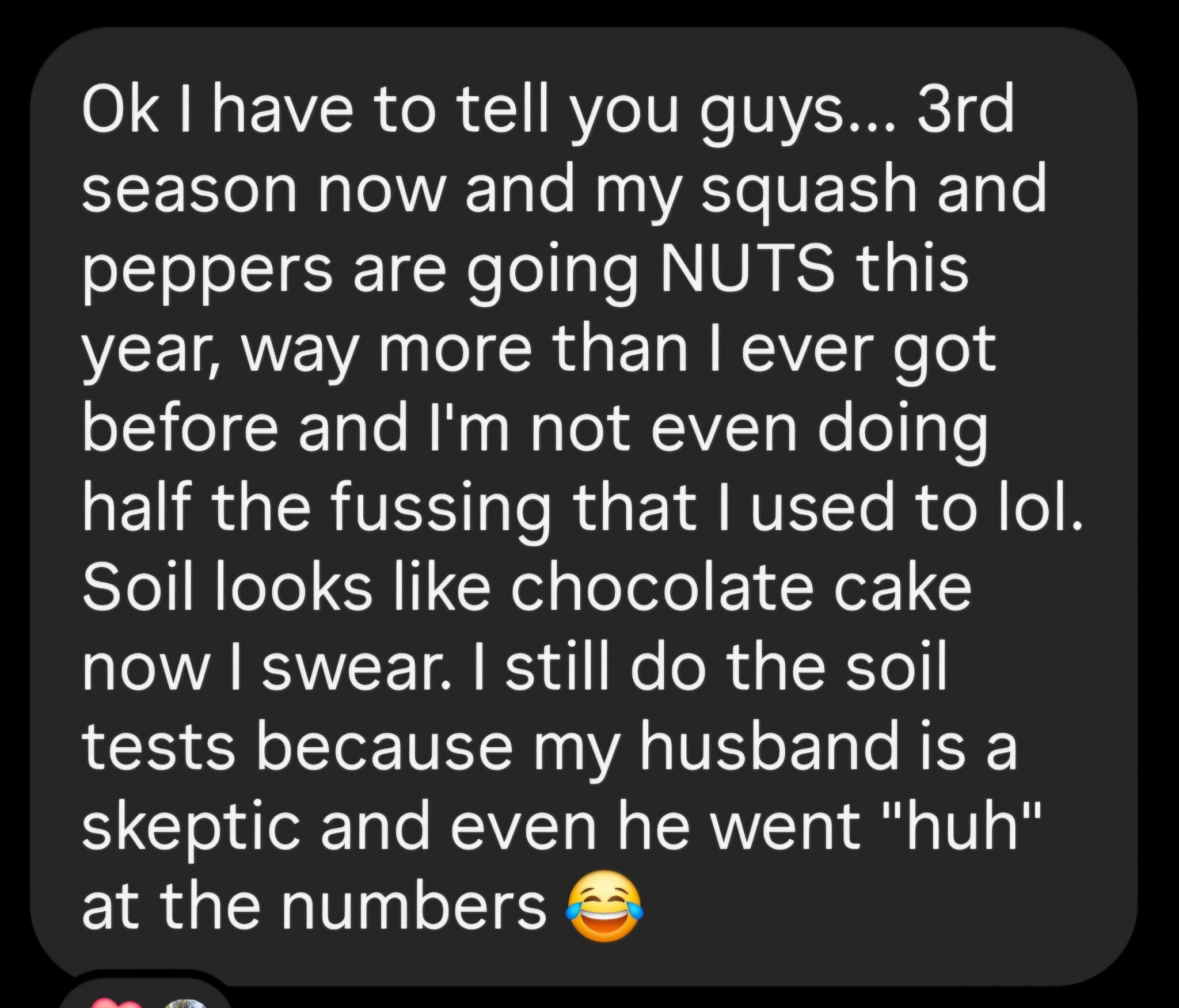 Message from a Frequency Gardener