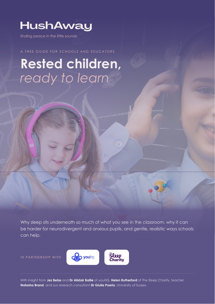 The HushAway Sleep Guide for Schools cover