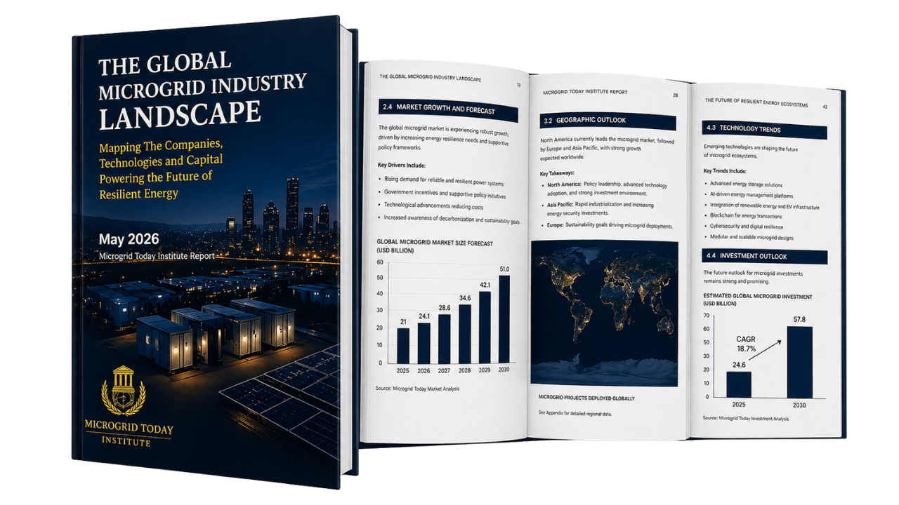 The Global Microgrid Industry Landscape report preview