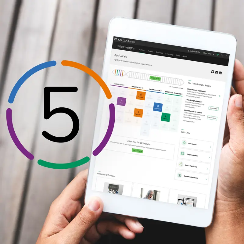 CliftonStrengths Top 5 Assessment