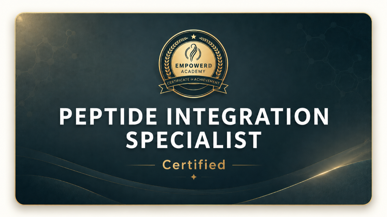 Peptide Integration Specialist Certification