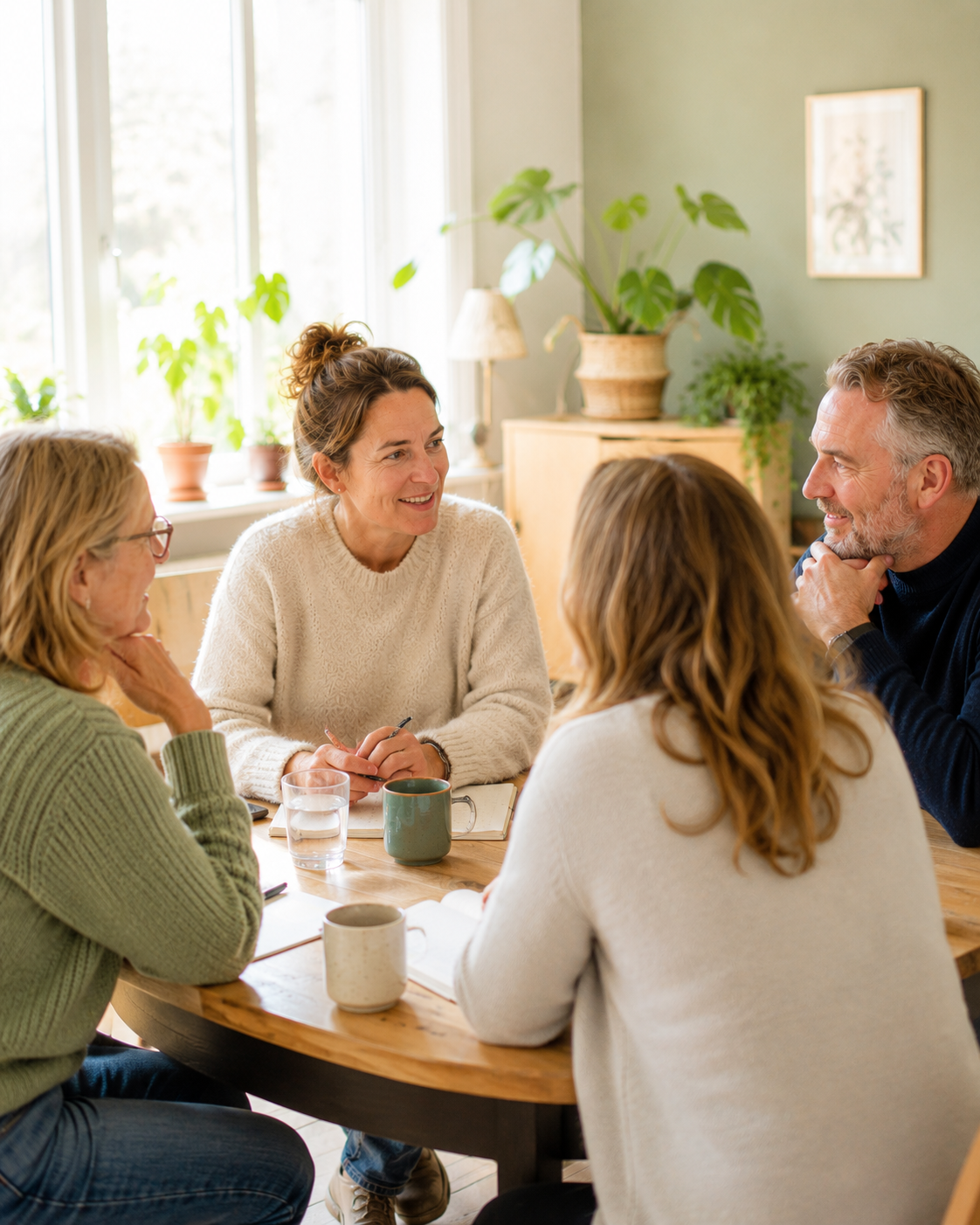 Het team van HorizonXperts in gesprek