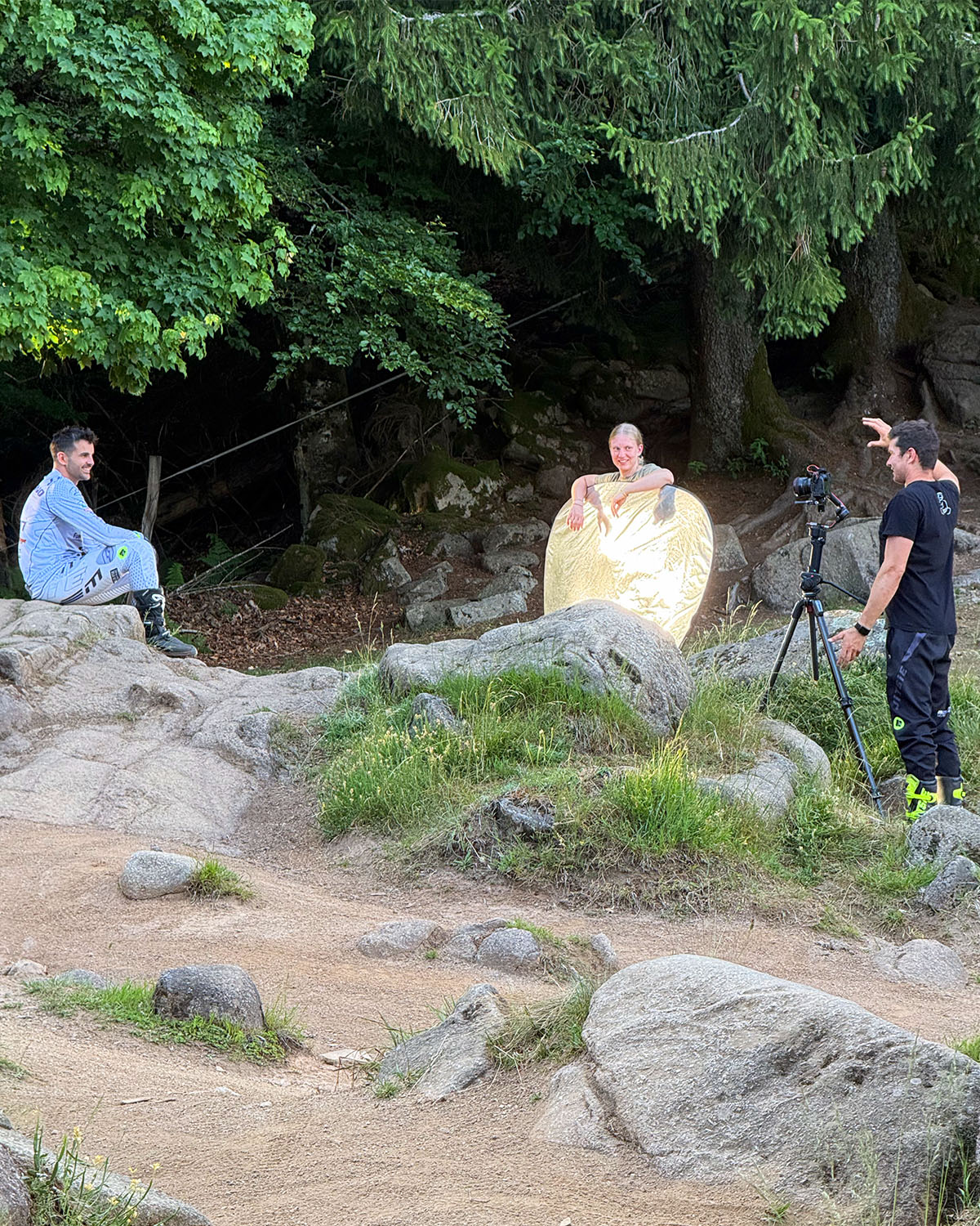 Behind the scenes at a Trials Academy production