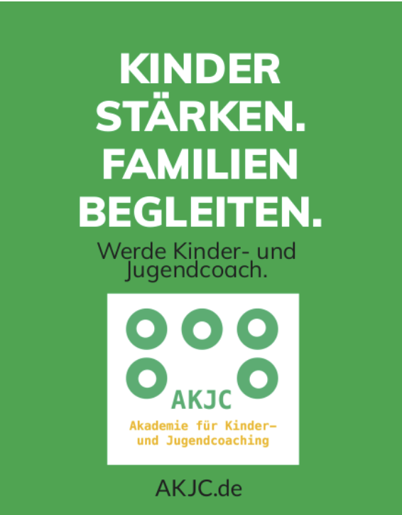 AKJC Sticker grün – Kinder stärken Familien begleiten