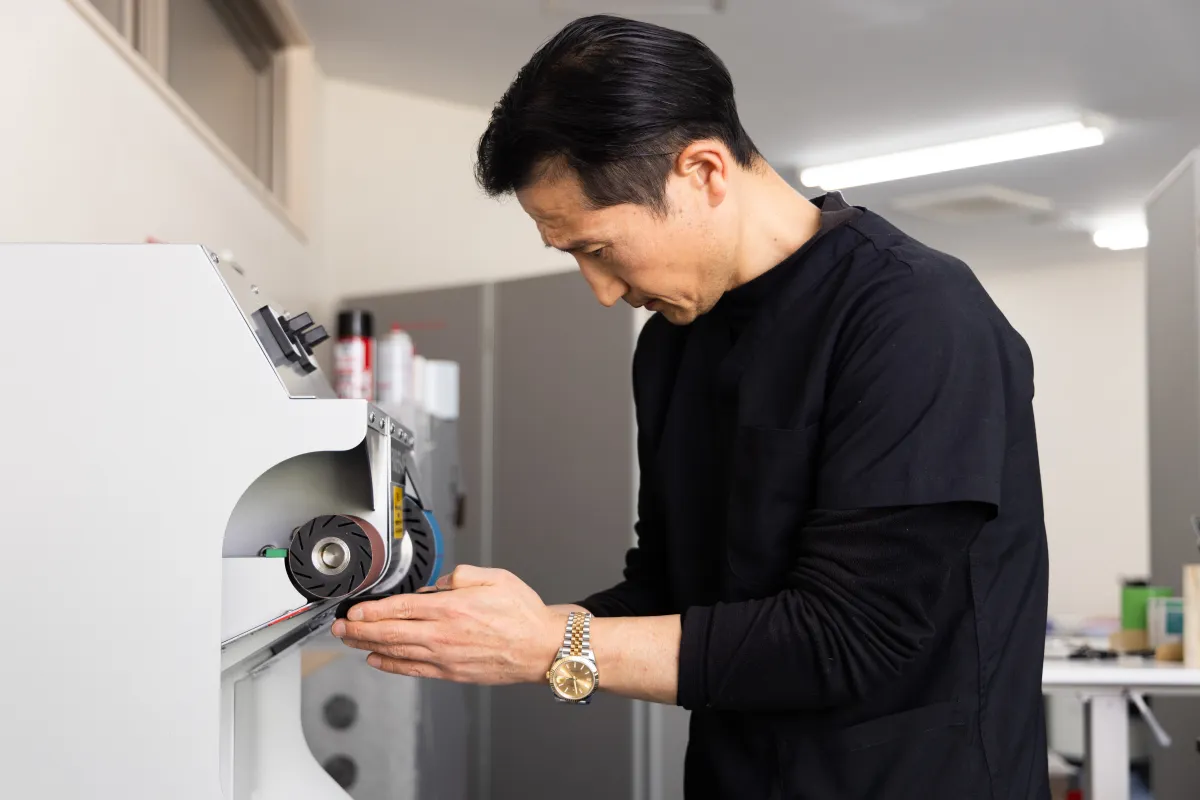 Sonobe performing a targeted clinical test with a patient