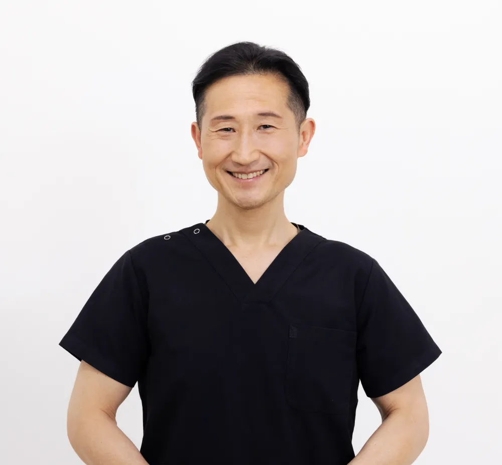 Portrait of physiotherapist Toshiharu Sonobe