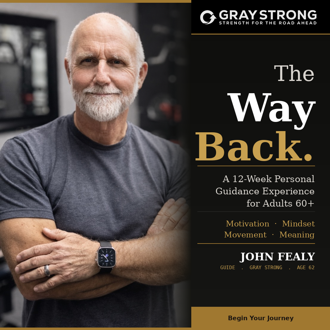 John Fealy in the gym
