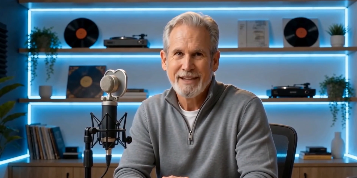 Ernie de los Santos, Founder of The Pipeline Authority, speaking at a studio microphone