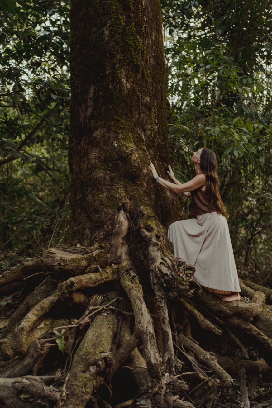 Brandi Irby, soul guide, in Peru
