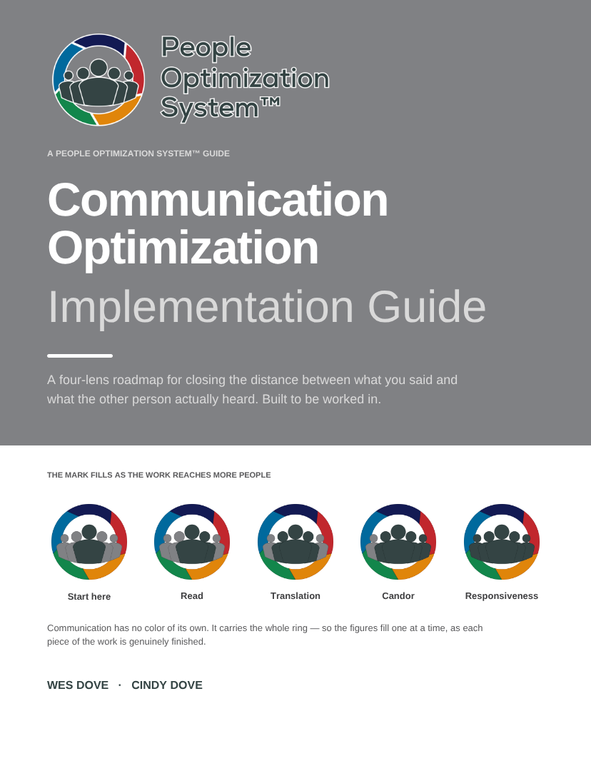 Communication Optimization Implementation Guide cover