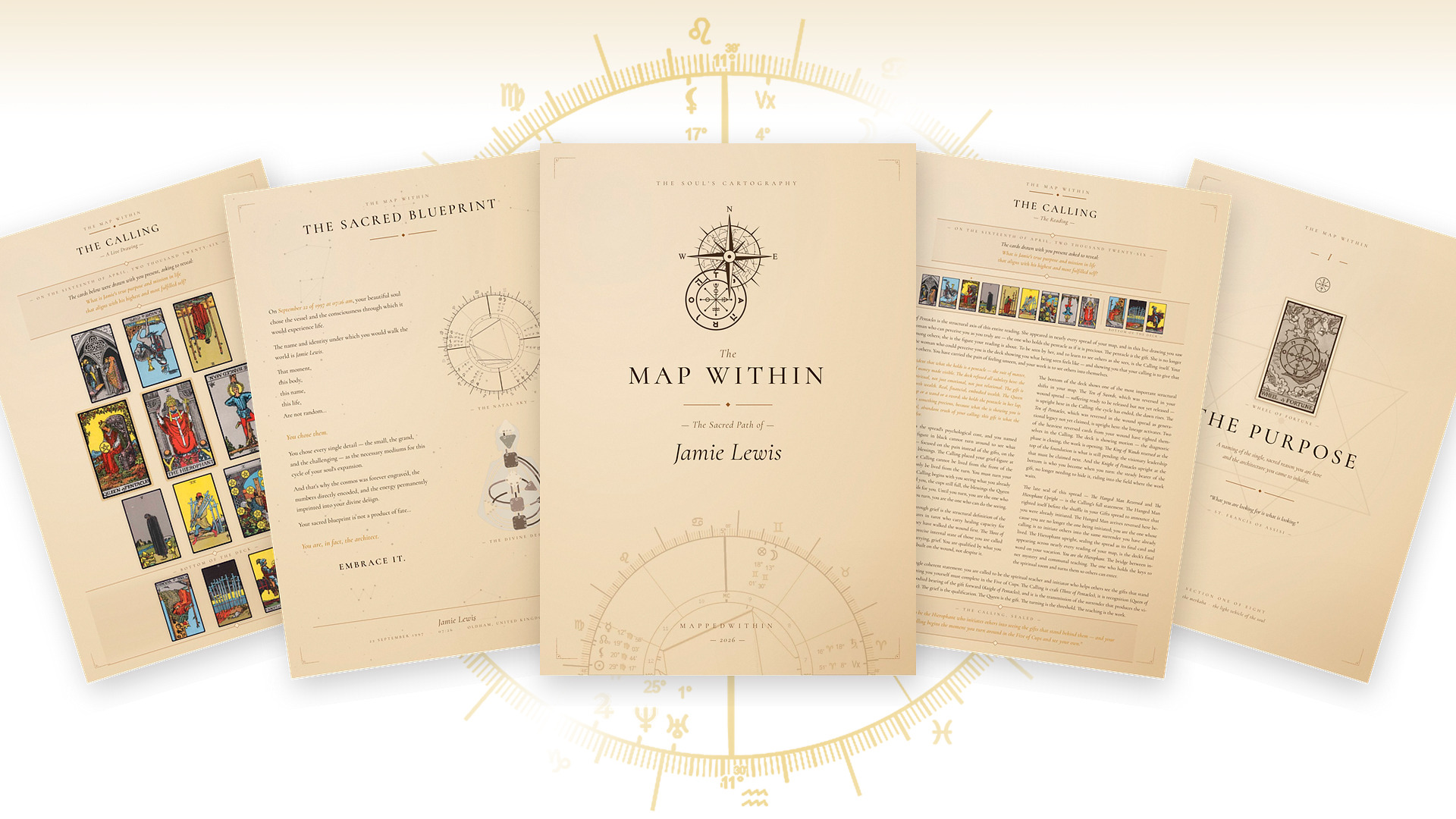 The Map Within — your personalized 88-page reading