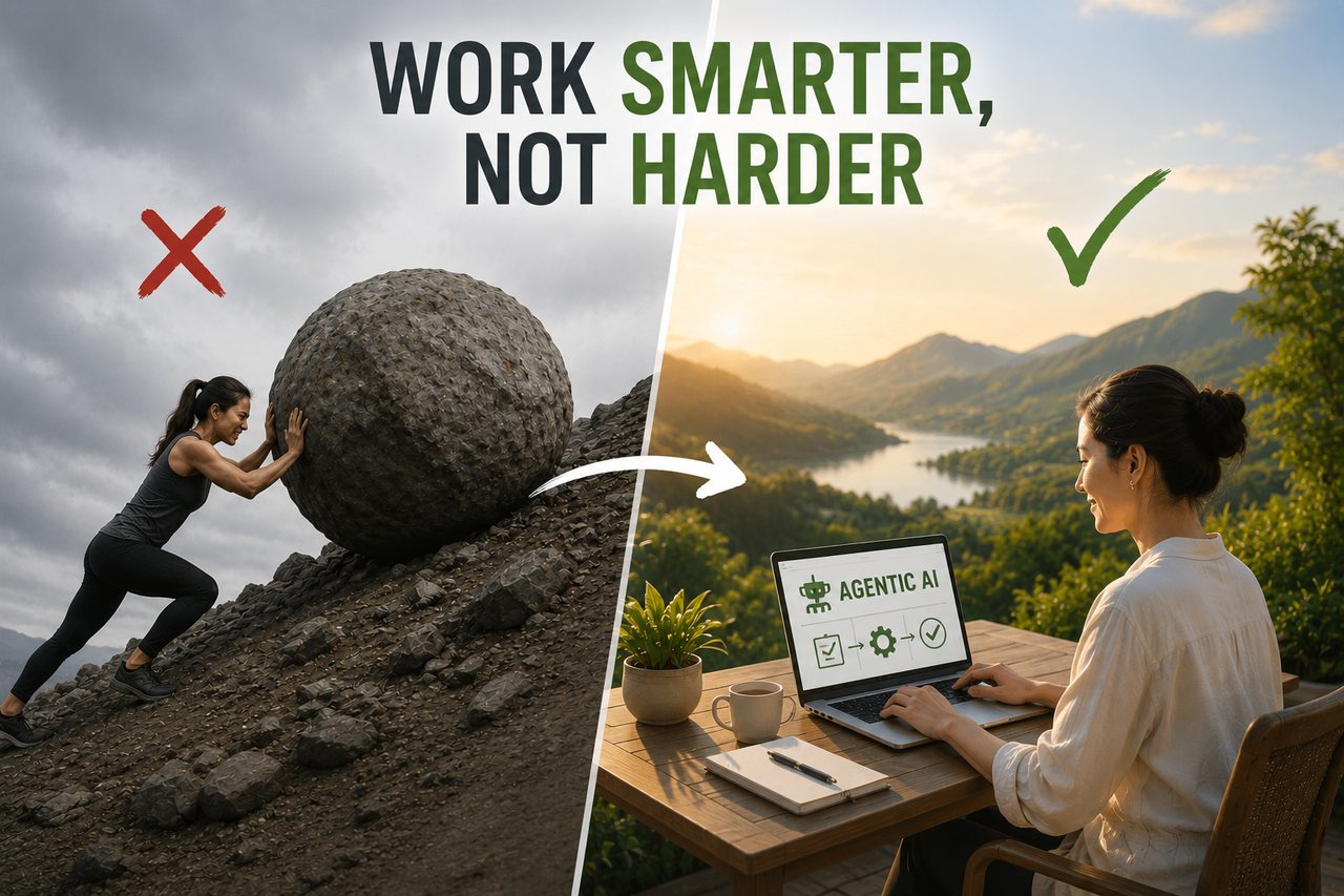 Work smarter not harder: handing recurring tasks to an agentic AI team