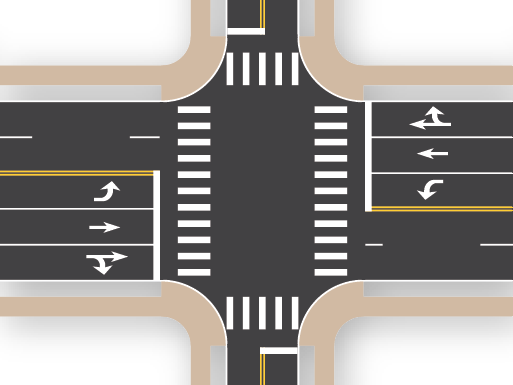 2×5 Intersection