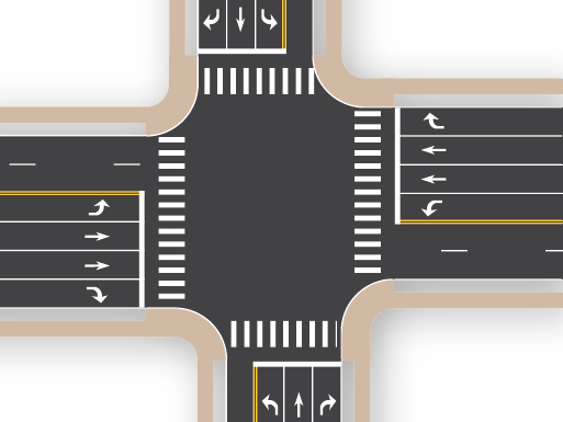 4×6 Intersection (Dual Offset)