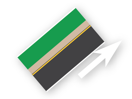 1 Lane One-Way (Left)