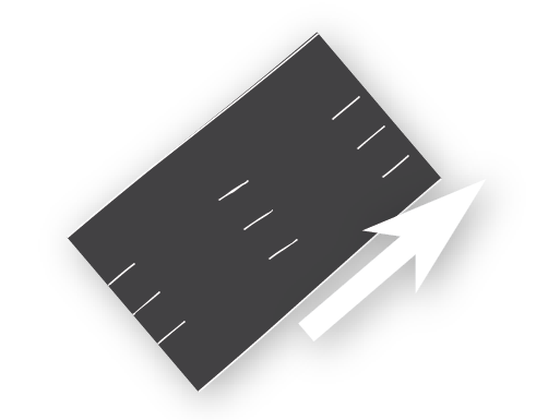 4 Lane (Parking) to 5 Lane (No Parking) (Add Left Lane)