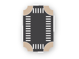 2×5 Intersection