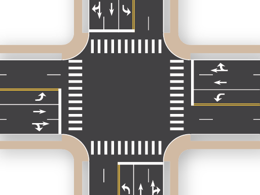 5×5 Intersection