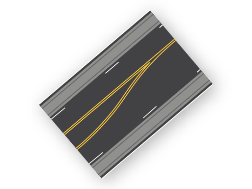 5 Lane (Begin 1+3)