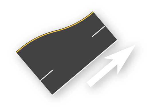 3 to 2 (End Left Lane)