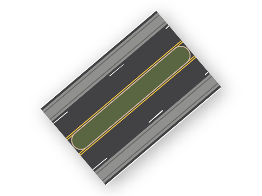 5 Lane (Median)