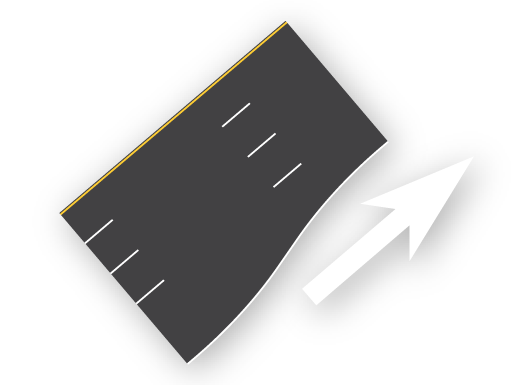 5 to 4 (End Right Lane)