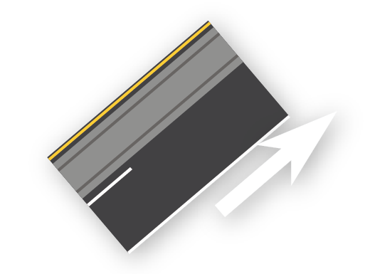 2 Lane One-Way (Left)