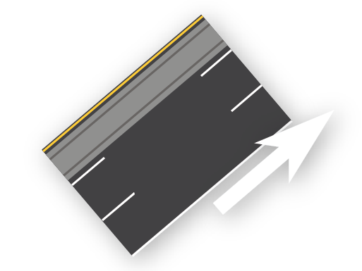 3 Lane One-Way (Left)