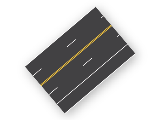 5 Lane (Right Solid)