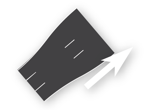 3 Lane (Begin/End)