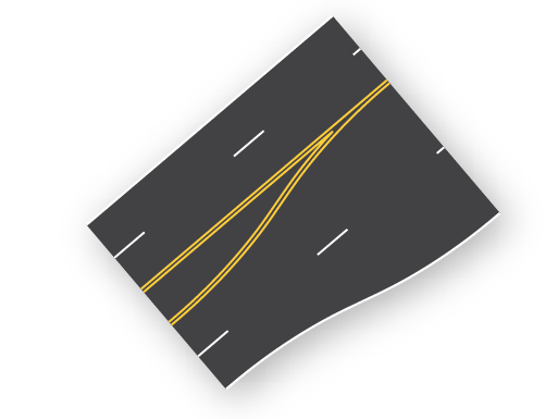 5 to 6 (Add Right Lane)